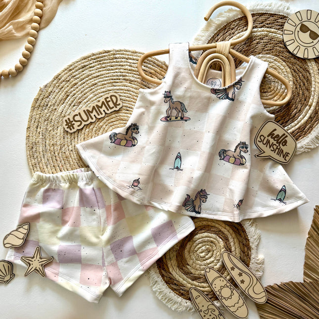 Flatlay Set - Beach Vibes graviert