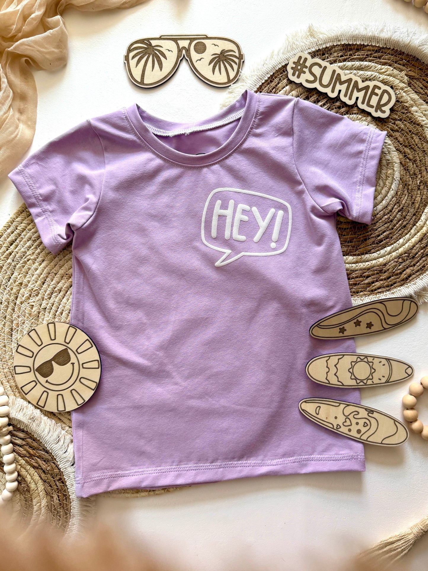 Flatlay Set - Beach Vibes graviert