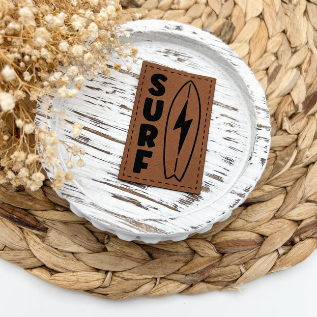 Kunstlederlabel - Surf