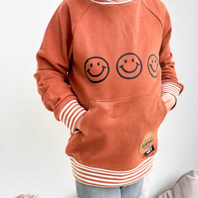 Puff Transfer - Happy face 3er Reihe