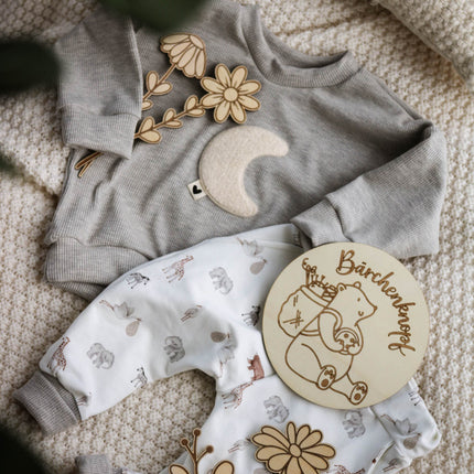 Personalisiertes Logo Schild graviert