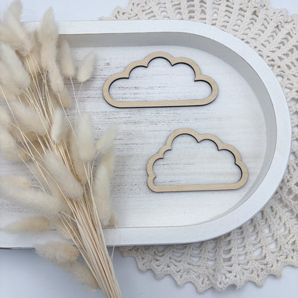 Wolken Umriss 2 Stk.