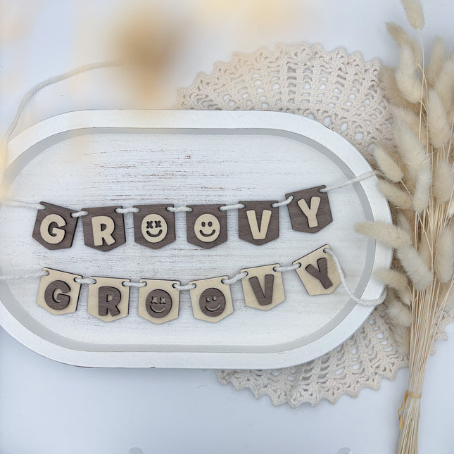 Wimpelkette - Groovy