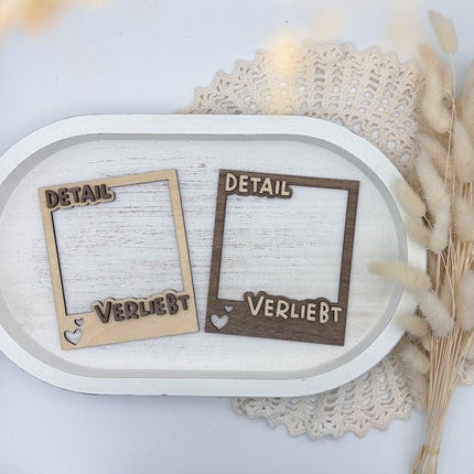 Polaroid Rahmen 3D - Detailverliebt