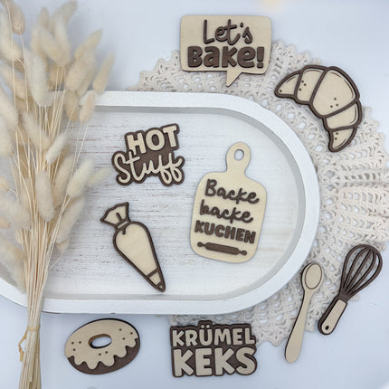 Flatlay Deko Set - Let's bake