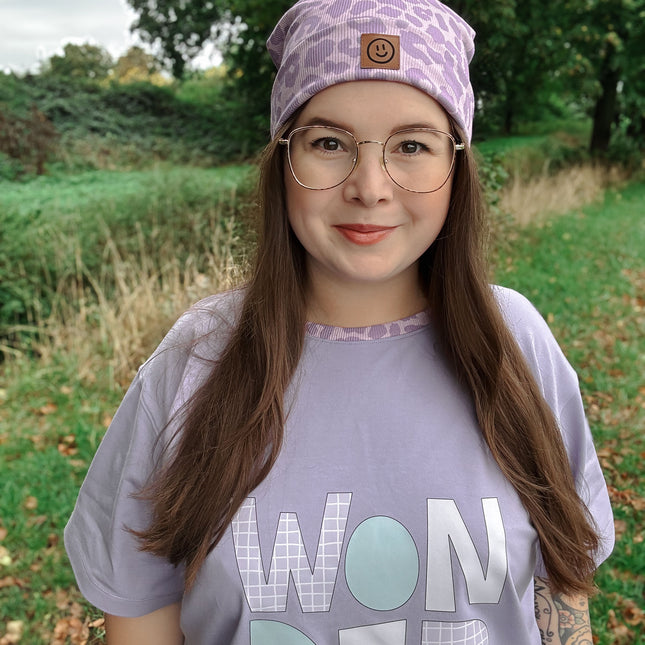 Kunstlederlabel - Smile Mini