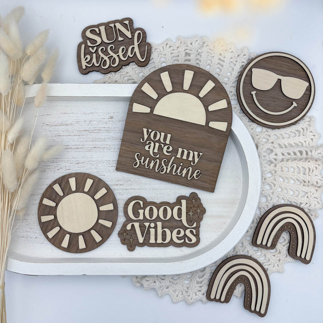 Flatlay Deko Set - Sunshine 2.0 dunkel