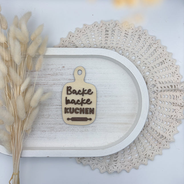 Schild - Backe backe Kuchen