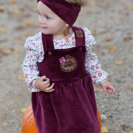 Kunstlederlabel - Hallo Herbst