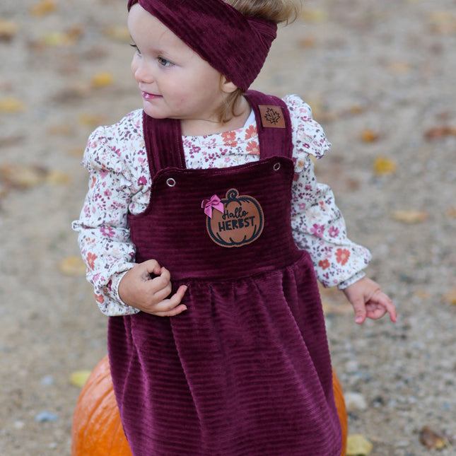 Kunstlederlabel - Hallo Herbst