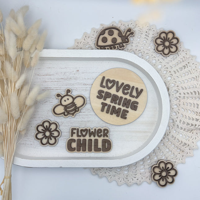 Flatlay Deko Set - Lovely Spring Time hell