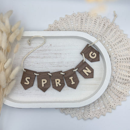 Wimpelkette - Spring