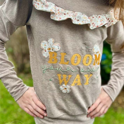Stickdatei - Bloom Vollstick