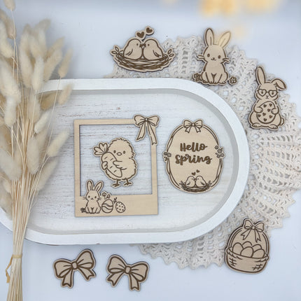 Miniset Ostern graviert