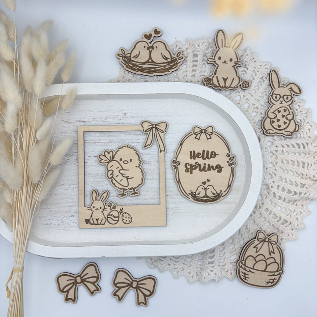 Miniset Ostern graviert