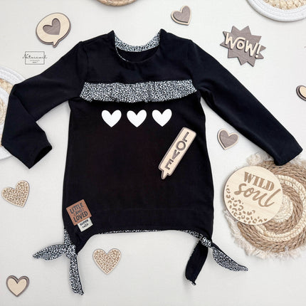 Puff Transfer - Herzen 3er Reihe