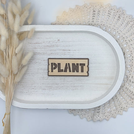 Schild - Plant
