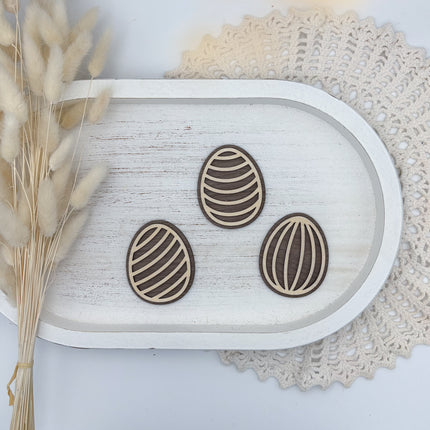 3er Set Eier