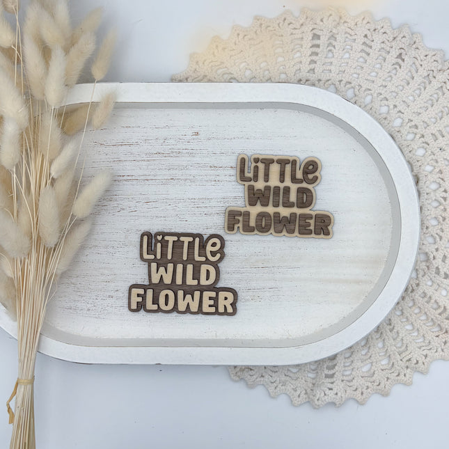 Schild - little wildflower