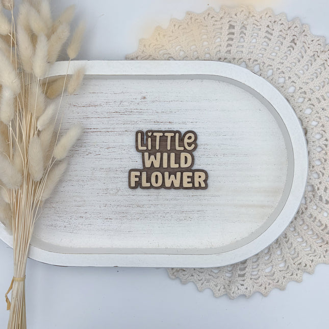 Schild - little wildflower