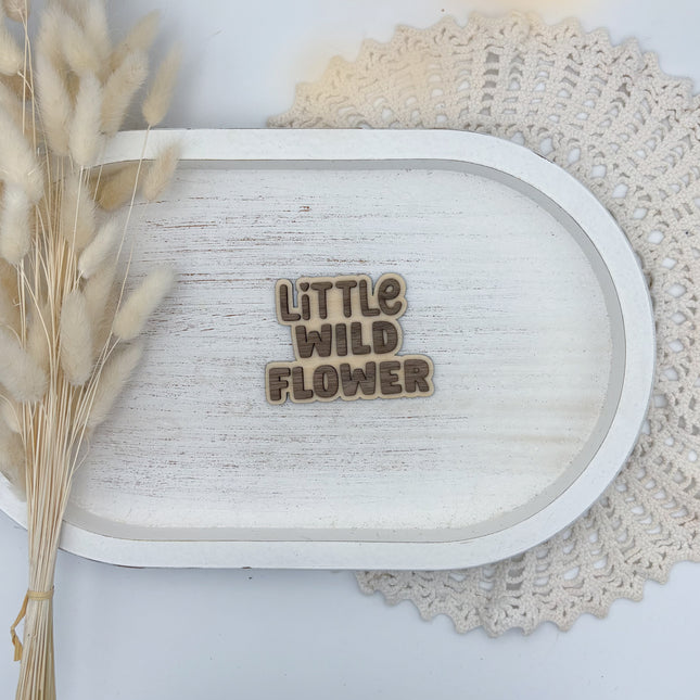Schild - little wildflower