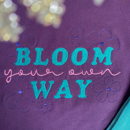 Stickdatei - Bloom Vollstick