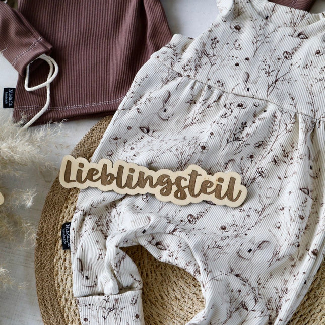 Flatlay Set - Lieblingsteil graviert