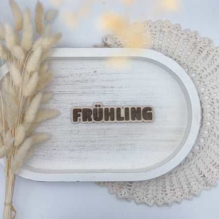 Schild - Frühling groß