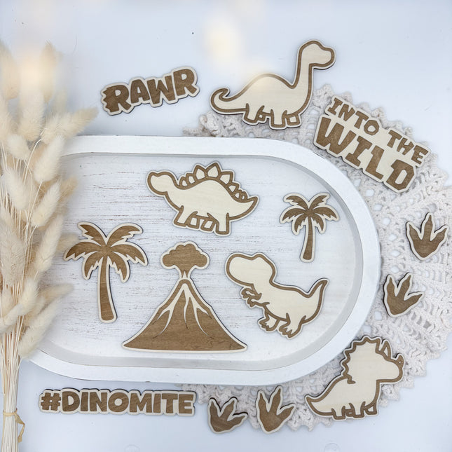 Flatlay Deko Set - Dinomite Maxi graviert