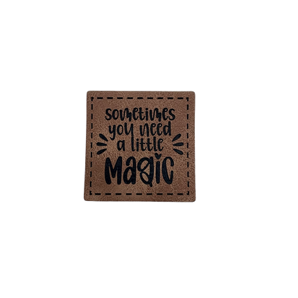 sometimes you need a little magic - Iron on