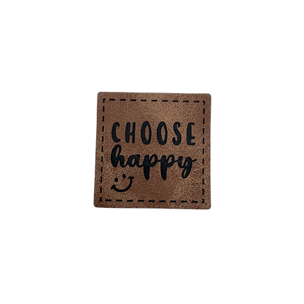 choose happy - Iron on