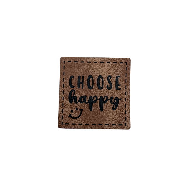 choose happy - Iron on