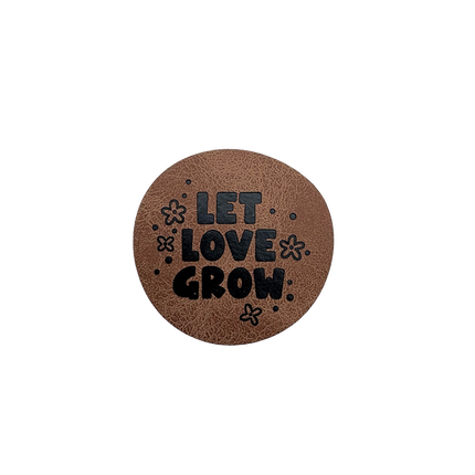 let love grow - Iron on