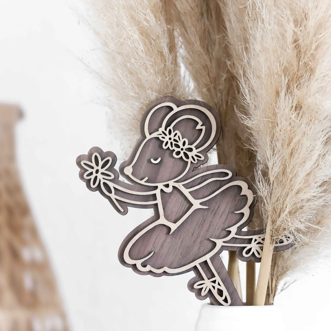 SVG Laserdatei - Kleine Ballerina inkl. Gewerbelizenz