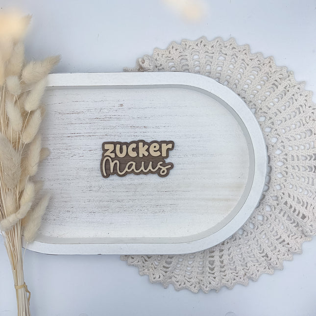 Schild - Zuckermaus