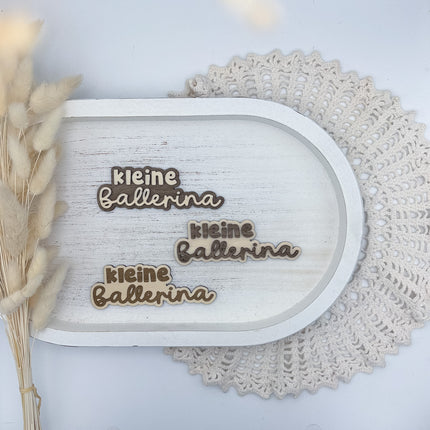 Schild - kleine Ballerina