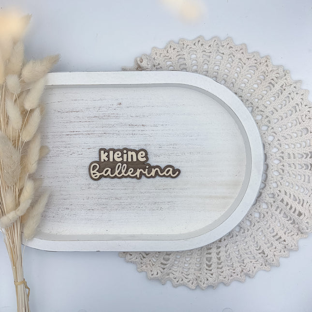 Schild - kleine Ballerina