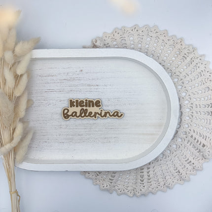 Schild - kleine Ballerina