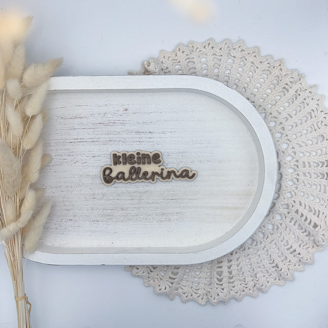 Schild - kleine Ballerina