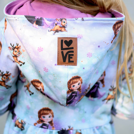 Kunstlederlabel - Love
