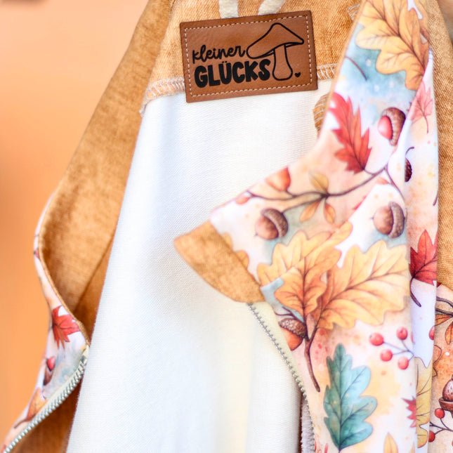 Kunstlederlabel - Kleiner Glückspilz