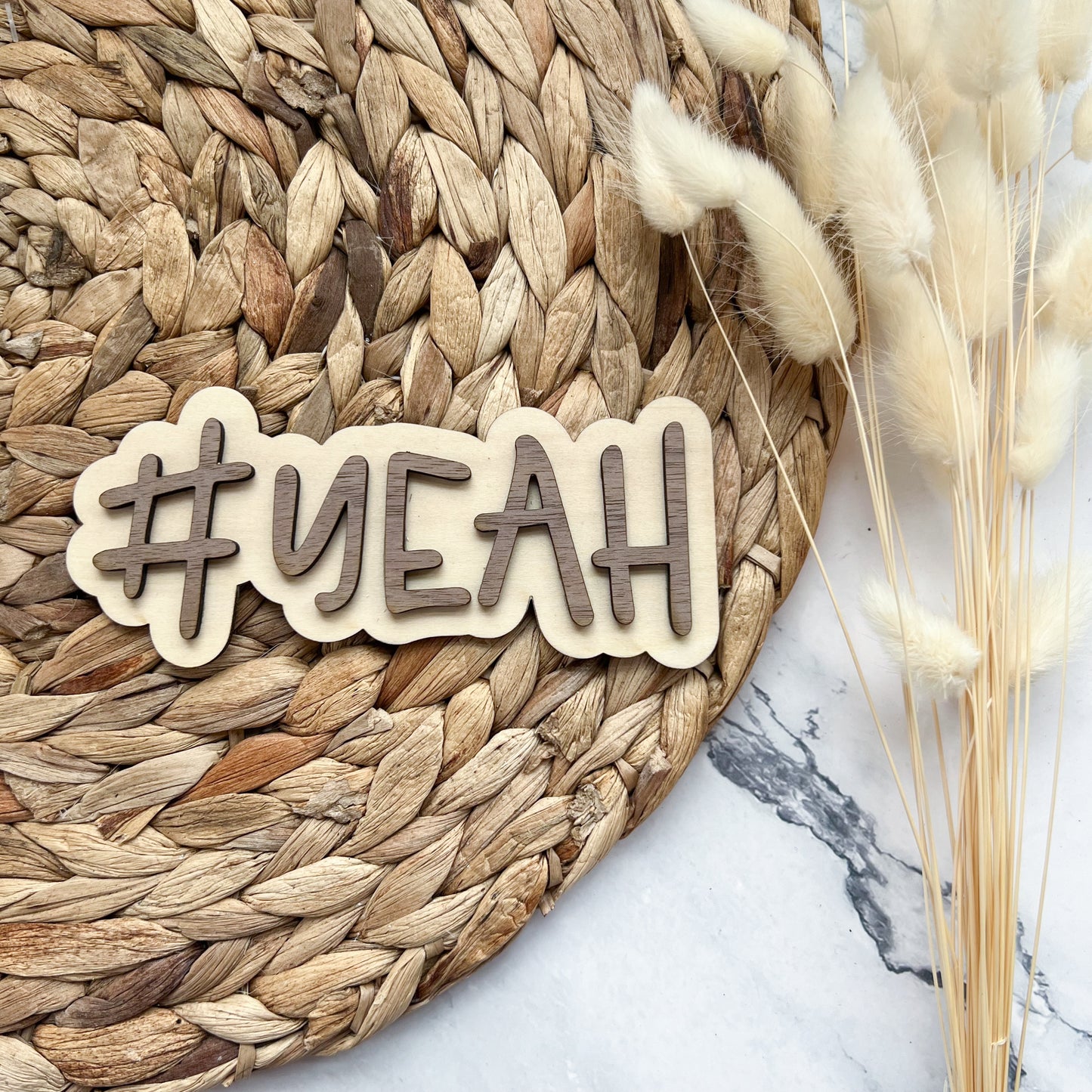 Schild - #YEAH