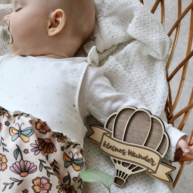 Meilenstein Set "Heißluftballon"