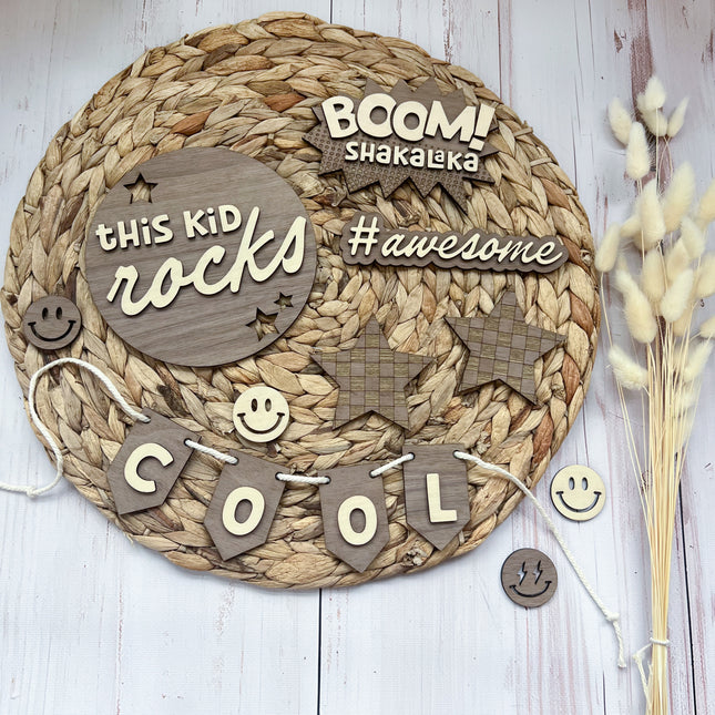 Flatlay Set - This kid rocks