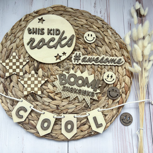 Flatlay Set - This kid rocks