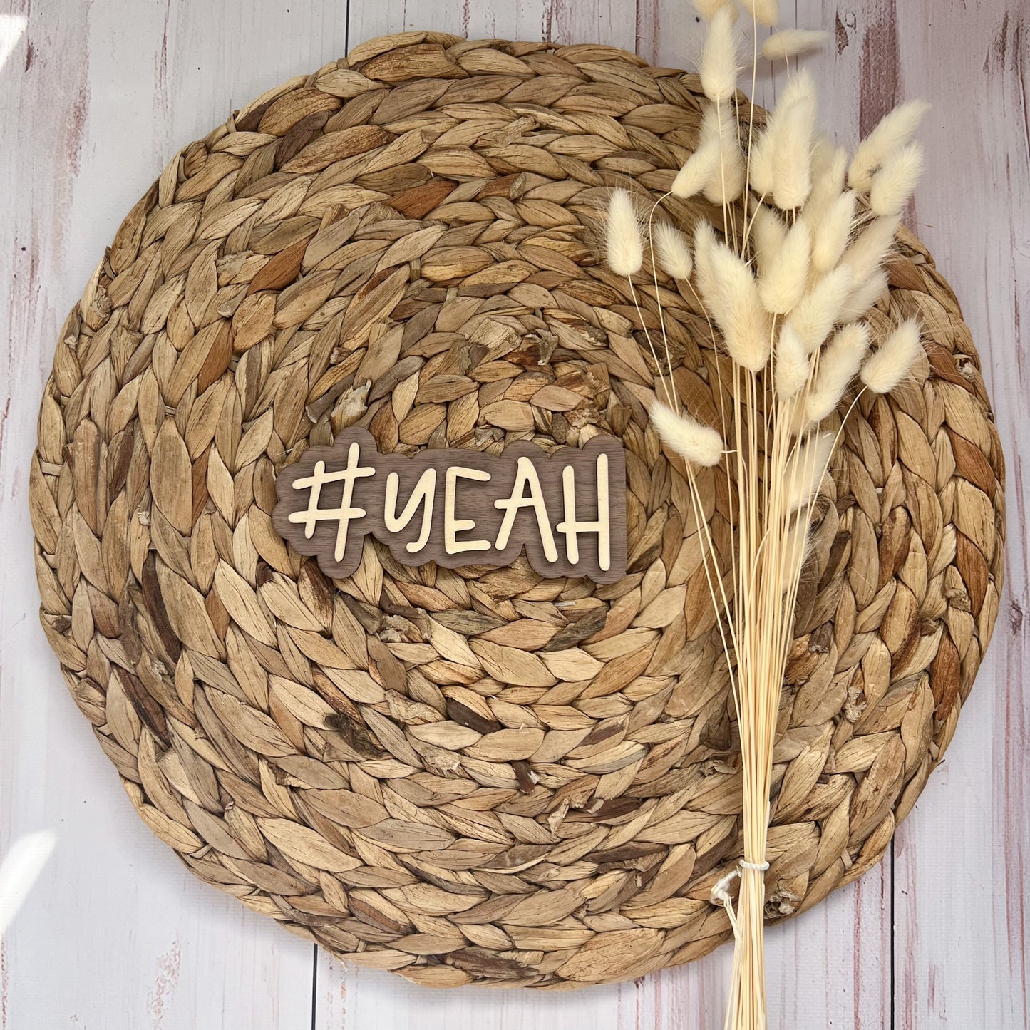 Schild - #YEAH