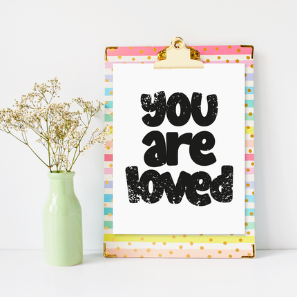 VB - you are loved schwarz