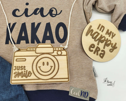 Flatlay Set - Happy graviert