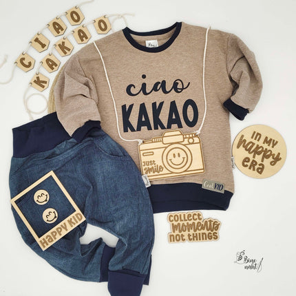 Flatlay Set - Happy graviert