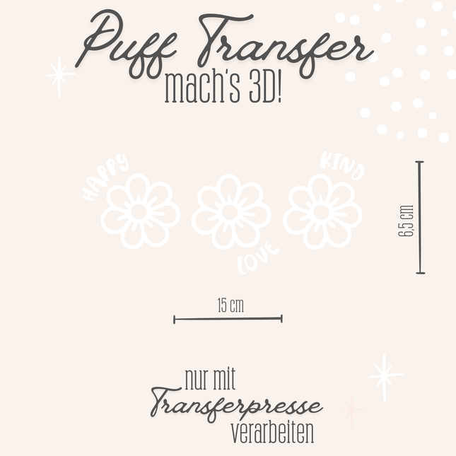 Puff Transfer - Love Happy Kind
